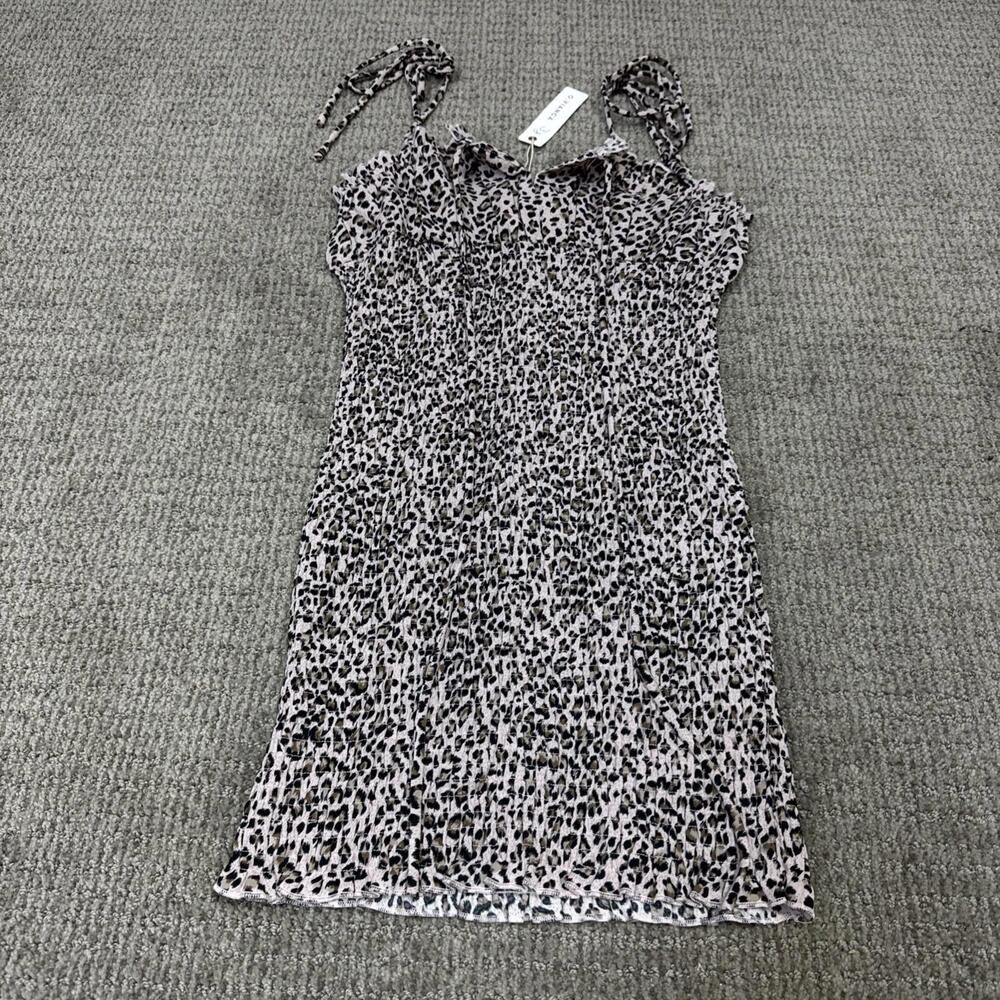 O. Vianca Dress Pink Animal Print Sleeveless Women’s Size Small NWT